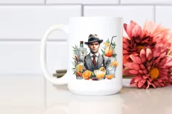 Watercolor Tom Collins Cocktail | Sublimation | Clipart Product Image 2