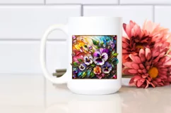 Watercolor Luxury Flower Splash Clipart Product Image 2