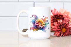 Vibrant Pastel Sunflower PNG Product Image 2