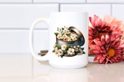 Sublimation Detailed Can Large Jasmine Clipart Product Image 2