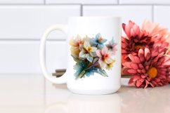 Abstract 3D Narcissus made of PNG Product Image 2