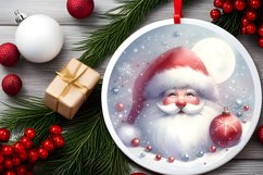 Christmas Ornament with Santa PNG Product Image 2