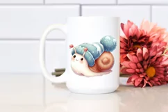 Cute Baby Snail, Transparent PNG Product Image 2