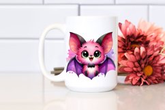 Watercolor Cute Funny Vibrant Bat Product Image 2