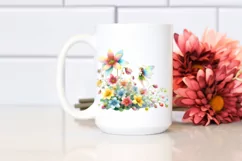 Cute Fairy Flower Clipart Product Image 2