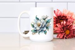 Detailed Gardenia | Abstract Clipart Product Image 2