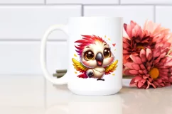 Colorful Baby Cockatoo Dancing | Sublimation | Clipart Product Image 2