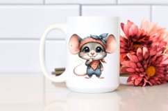 Baby Mouse with Big Eyes | Bandana | Caricature-Like Product Image 2