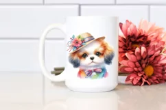 Colorful Cute Dog PNG Product Image 2