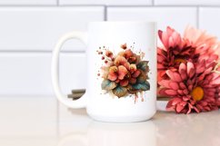 Stained Begonia | Abstract Clipart Product Image 2