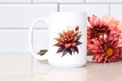 Stained Begonia | Abstract Clipart Product Image 2