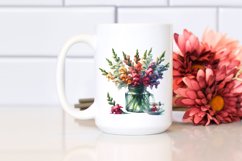 Abstract Jar with Snapdragon | Clipart Product Image 2
