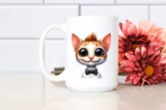 Proud Cat Portrait | Sublimation | Clipart Product Image 2