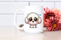 Colorful Funny Cartoon Baby Bichon Frise | Sublimation | Product Image 2