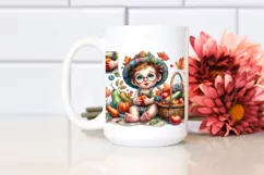 Colorful Baby Sitting | Sublimation | Clipart Product Image 2