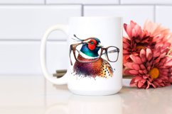 Grouse with es on Vibrant Watercolor Product Image 2