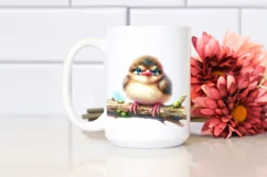 High-Detail Baby Bird PNG Product Image 2