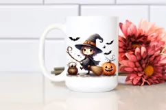 Simple Funny Broomstick Halloween PNG Product Image 2