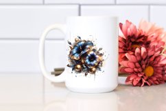 Glossy Petunia Abstract Clipart Product Image 2