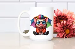 Goofy Sitting Baby Pig PNG Product Image 2