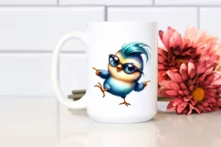 Proud Baby Bird Dancing PNG Product Image 2