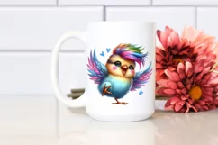 Proud Baby Bird Dancing PNG Product Image 2