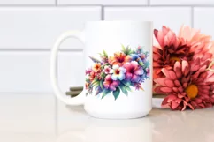 Vibrant Hawaiian Flowers PNG Product Image 2