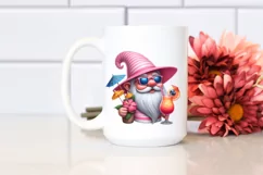 Digital Gnome Beach Wear Cocktail | Sublimation | Clipart Product Image 2