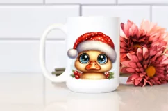 Funny Baby Duck with Popping Eyes PNG Product Image 2