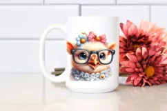 Funny Baby Rooster Lamb, PNG Product Image 2