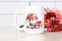 Cute Baby Gnome Christmas Sublimation Clipart Product Image 2