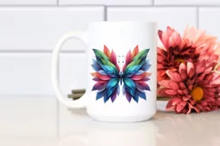 Vibrant Watercolor Butterfly, Transparent PNG Product Image 2