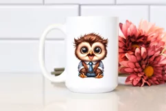 Excited Baby Owl Goofy Teeth | Clipart Product Image 2