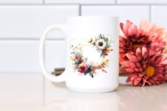 Vibrant Abstract Daisy Clipart Product Image 2