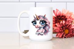 Contempt Unicorn Expression | Clipart Product Image 2