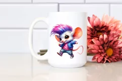 Agressive Funny Baby Mouse, High-Res PNG Product Image 2
