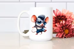 Agressive Funny Baby Mouse, High-Res PNG Product Image 2