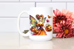 Simple Vibrant Fairy Halloween Drawing Sublimation Clipart Product Image 2