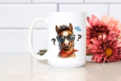 Colorful Horse Design | Sublimation | Clipart Product Image 2