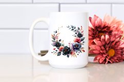 Colorfull Abstract Black Roses | Sublimation | Clipart Product Image 2