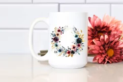 Colorfull Abstract Black Roses | Sublimation | Clipart Product Image 2