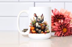 Quirky Baby Rhino Vegetables | Sublimation | Clipart Product Image 2