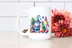 Vibrant Beach Gnome Beachwear | Sublimation | Clipart Product Image 2