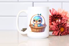 Colorful Baby Peacock Clipart Product Image 2