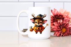 Vibrant Drawing Cute Baby Elk | Sublimation | Clipart Product Image 2