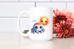 Colorful Baby Spider | Sublimation | Clipart Product Image 2