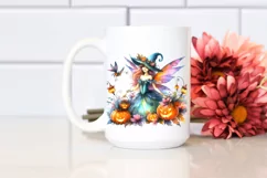 Vibrant Drawing Fairy | Sublimation | Clipart Product Image 2