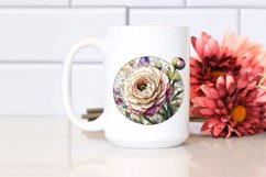 Detailed Stained Ranunculus Clipart Product Image 2