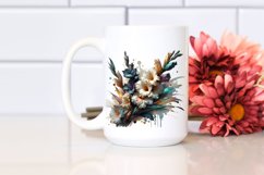 Shiny Gladiolus Watercolor Clipart Product Image 2