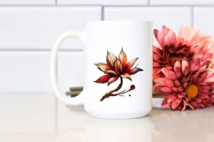 Wooden Stained Magnolia Clipart Product Image 2